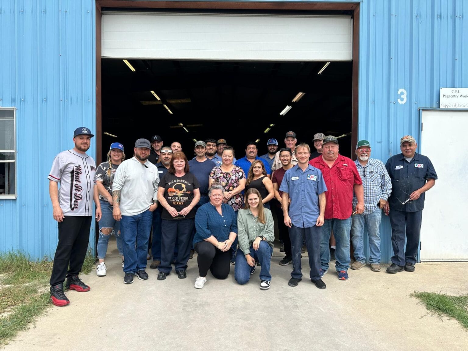 The CPI team at the Texas facility